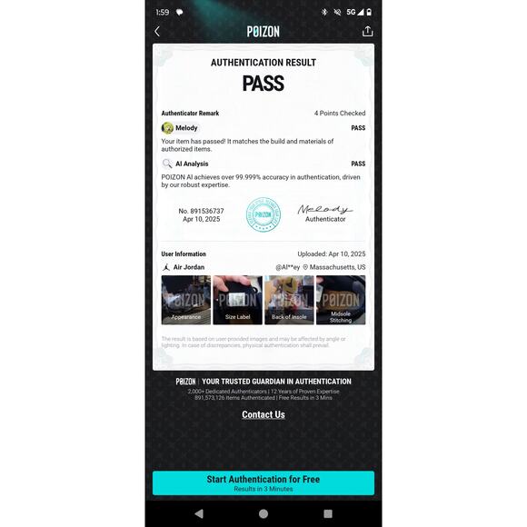 Nike Air Jordan Jumpman-Red and Black-Size 10M-authenticated - Picture 11 of 11